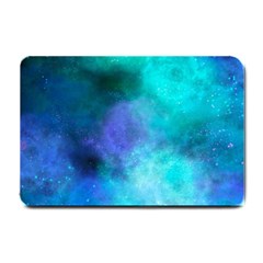 Blue Galaxy Small Doormat  by Dazzleway