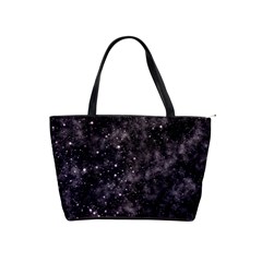 Pink Gray Galaxy Classic Shoulder Handbag