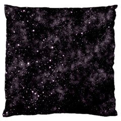 Pink Gray Galaxy Standard Flano Cushion Case (two Sides)