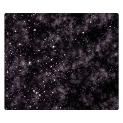 Pink Gray Galaxy Double Sided Flano Blanket (small) 