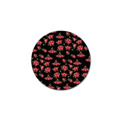 Red Roses Golf Ball Marker (4 Pack) by designsbymallika