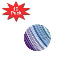 Rainbow stripes 1  Mini Magnet (10 pack) 