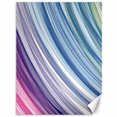 Rainbow Stripes Canvas 36  X 48  by Dazzleway