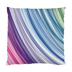 Rainbow stripes Standard Cushion Case (Two Sides)