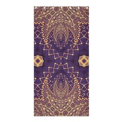 Gold And Purple Shower Curtain 36  X 72  (stall)  by Dazzleway