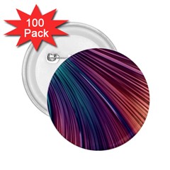 Metallic rainbow 2.25  Buttons (100 pack) 