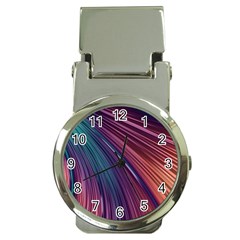 Metallic rainbow Money Clip Watches