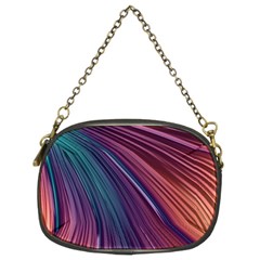 Metallic rainbow Chain Purse (Two Sides)