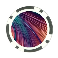Metallic rainbow Poker Chip Card Guard (10 pack)