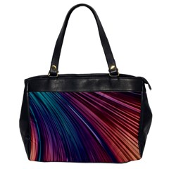 Metallic rainbow Oversize Office Handbag