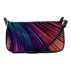 Metallic rainbow Shoulder Clutch Bag