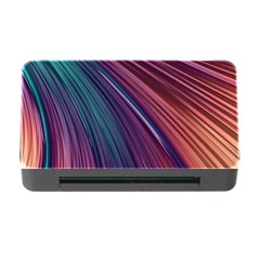 Metallic rainbow Memory Card Reader with CF