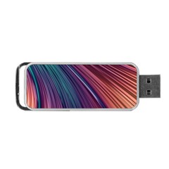 Metallic rainbow Portable USB Flash (Two Sides)