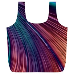 Metallic rainbow Full Print Recycle Bag (XL)