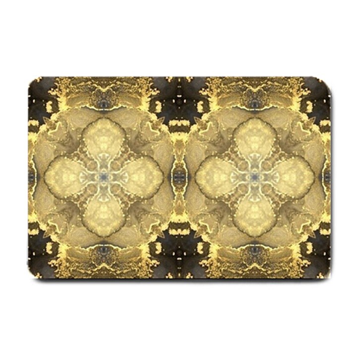 Black and gold Small Doormat 