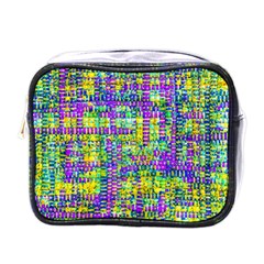 Mosaic Tapestry Mini Toiletries Bag (one Side) by essentialimage