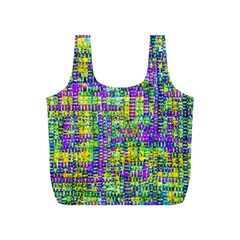 Mosaic Tapestry Full Print Recycle Bag (s) by essentialimage