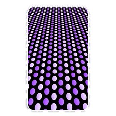 Purple And Pink Dots Pattern, Black Background Memory Card Reader (rectangular) by Casemiro