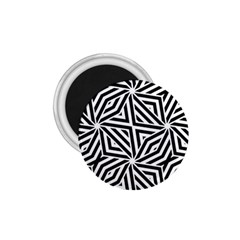 Black And White Abstract Lines, Geometric Pattern 1 75  Magnets by Casemiro