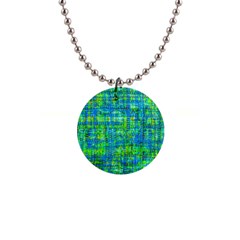 Mosaic Tapestry 1  Button Necklace by essentialimage