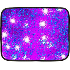 Privet Hedge With Starlight Double Sided Fleece Blanket (mini)  by essentialimage