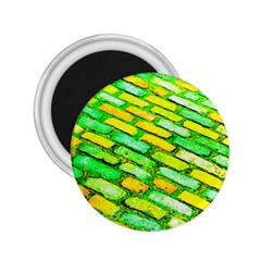 Diagonal Street Cobbles 2 25  Magnets by essentialimage