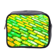 Diagonal Street Cobbles Mini Toiletries Bag (two Sides) by essentialimage