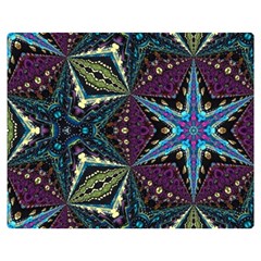 Ornate Star Double Sided Flano Blanket (medium)  by Dazzleway