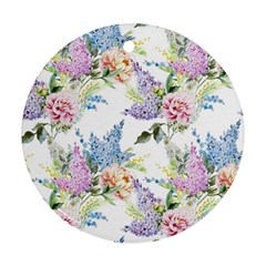 Flowers Ornament (round) by goljakoff