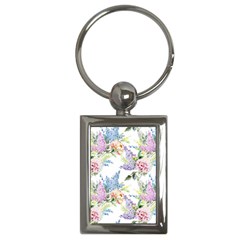 Flowers Key Chain (rectangle) by goljakoff