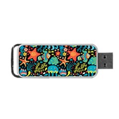 Sea Animals Portable Usb Flash (one Side) by goljakoff