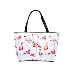 Rose Flamingos Classic Shoulder Handbag by goljakoff