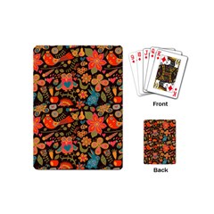 Khokhloma Playing Cards Single Design (mini) by goljakoff