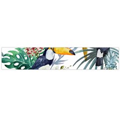 Tropical flowers Large Flano Scarf 