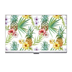 Tropical Pineapples Business Card Holder by goljakoff