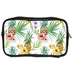 Tropical Pineapples Toiletries Bag (one Side) by goljakoff