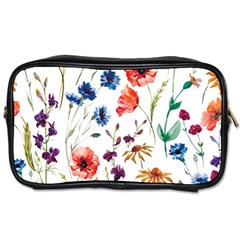 Flowers Toiletries Bag (two Sides) by goljakoff