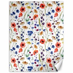 Flowers Pattern Canvas 12  X 16  by goljakoff