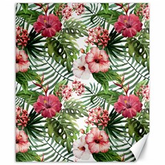 Tropical Flowers Canvas 8  X 10  by goljakoff