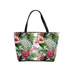 Tropical Flowers Classic Shoulder Handbag by goljakoff