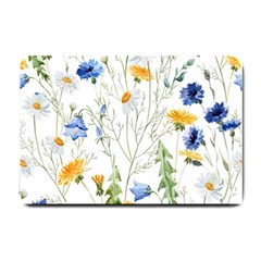 Summer Flowers Small Doormat  by goljakoff