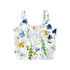 Summer Flowers Full Print Recycle Bag (s) by goljakoff