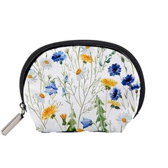 Summer Flowers Accessory Pouch (small) by goljakoff