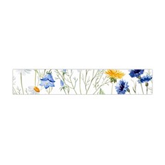 Summer Flowers Flano Scarf (mini)