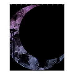 Floral Pink And Purple Moon Shower Curtain 60  X 72  (medium)  by Dazzleway