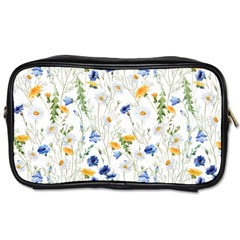 Summer Flowers Pattern Toiletries Bag (one Side) by goljakoff