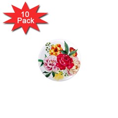 Garden Flowers 1  Mini Magnet (10 Pack)  by goljakoff
