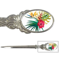 Tropical Flowers Letter Opener by goljakoff