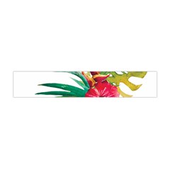 Tropical Flowers Flano Scarf (mini)