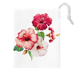 Flawers Drawstring Pouch (4xl) by goljakoff